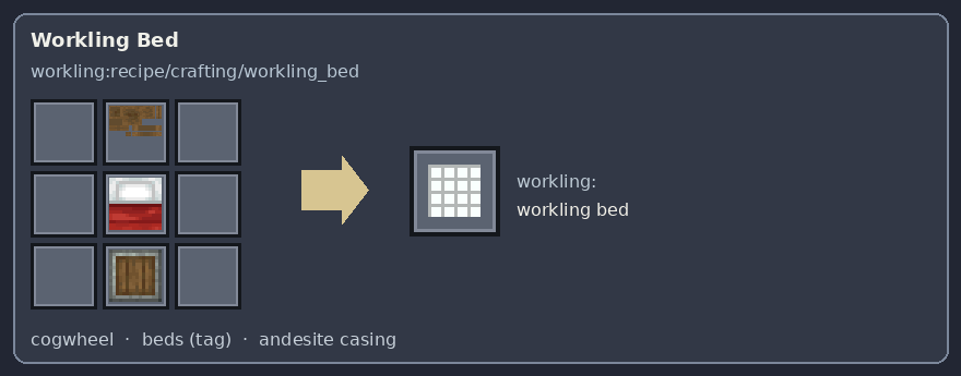 Cama do Construtor — grade 0.2.17